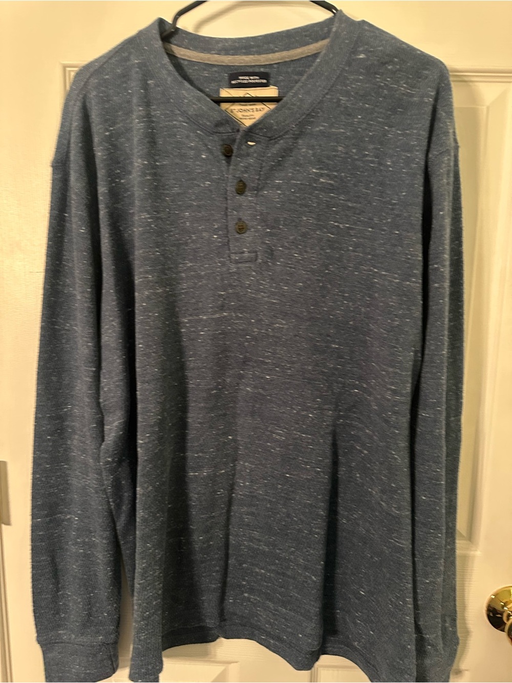 Long Sleeve Henley Shirt